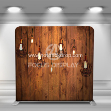 lamplight wooden wall tension backgrounds photo booth